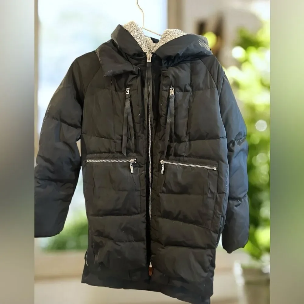 Orolay Winter Snow Insulated Thickened Down Feather Jacket Parka Size Small